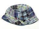 ダブルB Double B 帽子 Hat/Cap 男の子 ライトブルー、マルチチェック 子供服 ベビー服 キッズ アウトレット ユーズド 【中古】キッズ・ベビー...