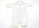 ミキハウス miki HOUSE カバーオール 50 男の子 ホワイト 子供服 ベビー服 キッズ アウトレット ユーズド 【中古】キッズ・ベビー・マタニティ(4)