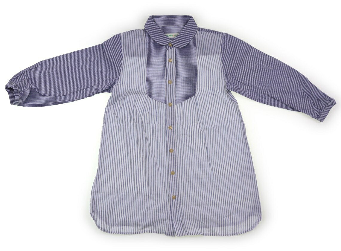 Rakuten - ビームス BEAMS ワンピース 110 男の子 ブルーストライプ 子供服 ベビー服 キッズ アウトレット ユーズド 【中古】キッズ・ベビー・マタニティ