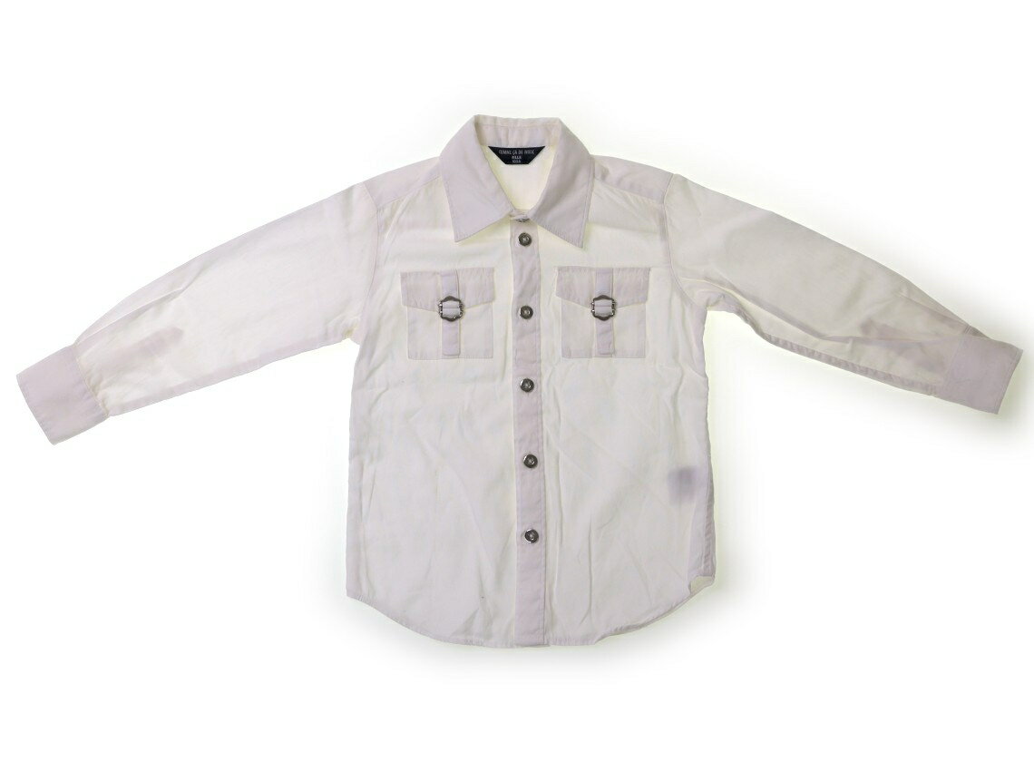 コムサデモード COMME CA DU MODE シャツ・ブラウス 100 男の子 ホワイト 子供服 ベビー服 キッズ アウトレット ユーズド 【中古】キッズ・ベビー・マタニティ