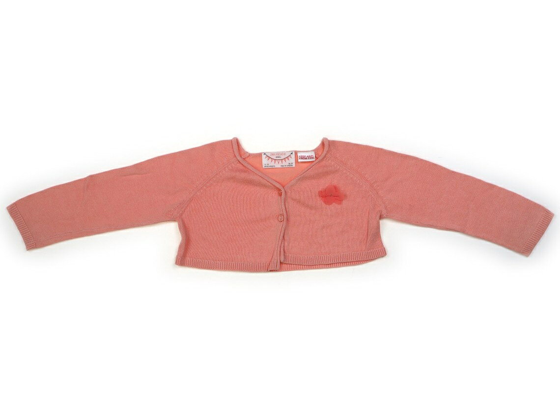 ザラ ZARA カーディガン 80 女の子 コーラルピンク 子供服 ベビー服 キッズ アウトレット ユーズド 【中古】キッズ・ベビー・マタニティ