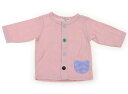 アンパサンド ampersand カーディガン 90 女の子 ピンク、水色チェック 子供服 ベビー服 キッズ アウトレット ユーズド 【中古】キッズ・ベビー・マ...