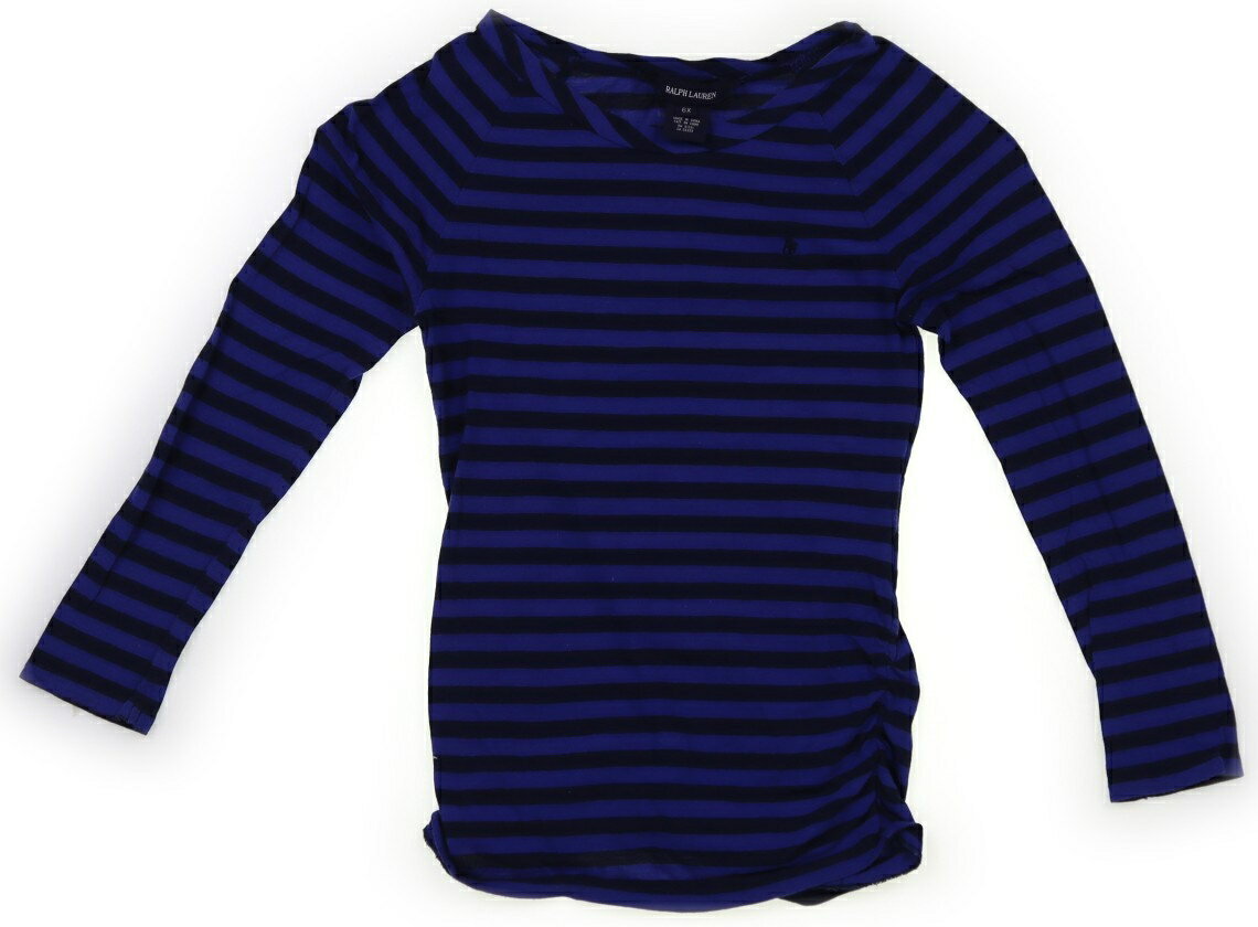ポロラルフローレン POLO RALPH LAUREN Tシャツ・カットソー 120 女の子 ブルー、ネイビー 子供服 ベビー服 キッズ アウトレット ユーズド 【中古】キッズ・ベビー・マタニティ