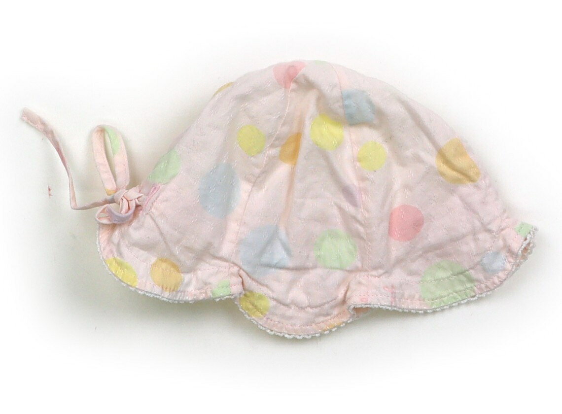 CarryOnのミキハウス miki HOUSE 帽子 Hat/Cap 女の子 ピンク、カラフルドット 子供服 ベビー服 キッズ アウトレット ユーズド 【中古】キッズ・ベビー・マタニティ｜アングル2