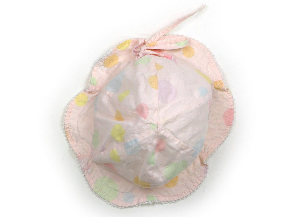CarryOnのミキハウス miki HOUSE 帽子 Hat/Cap 女の子 ピンク、カラフルドット 子供服 ベビー服 キッズ アウトレット ユーズド 【中古】キッズ・ベビー・マタニティ｜アングル3