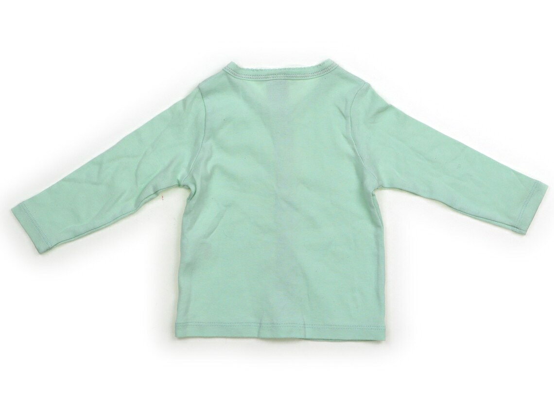 プチバトー PETIT BATEAU カーディガン 70 女の子 パステルグリーン 子供服 ベビー...