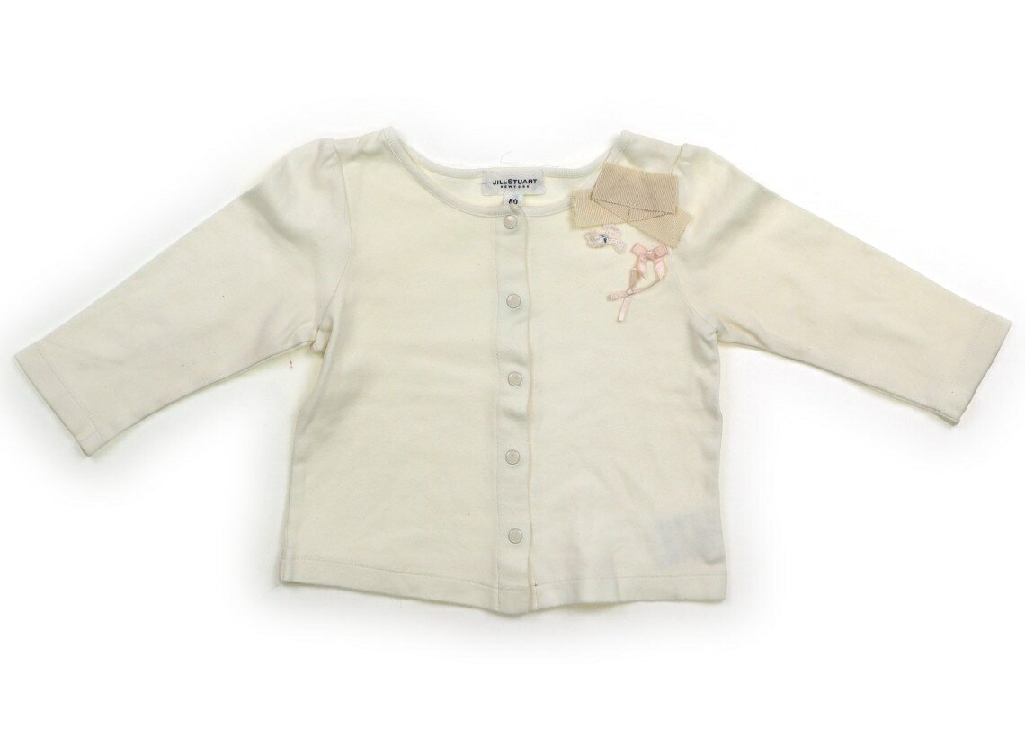 ジルスチュアート JILL STUART カーディガン 80 女の子 ホワイト 子供服 ベビー服 キッズ アウトレット..