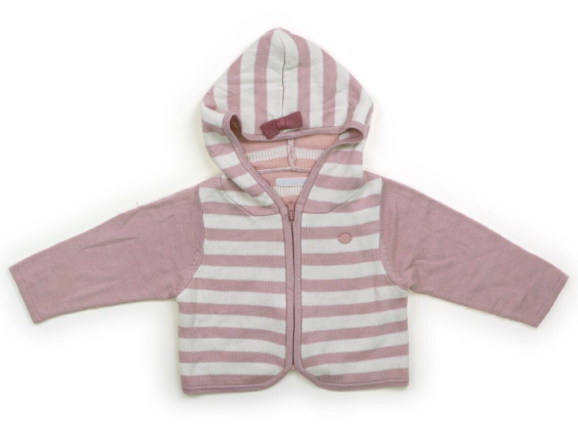 　ブランド 　BeBe(べべ) 　カテゴリー 　パーカー 　サイズ 　80サイズ 　色 　ピンク・ホワイト 　状態 　★★★ 　記名 　なし 　ジャンル 　Girl レーヨン・アクリル素材のニット地。全体的に毛羽立ちがあります。 ＊【状態】【サイズ】に関しての詳しい説明はこちら