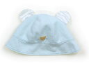 ミキハウス miki HOUSE 帽子 Hat/Cap 男の子 水色、白ボーダー、耳 子供服 ベビー服 キッズ アウトレット ユーズド 【中古】キッズ・ベビー・...