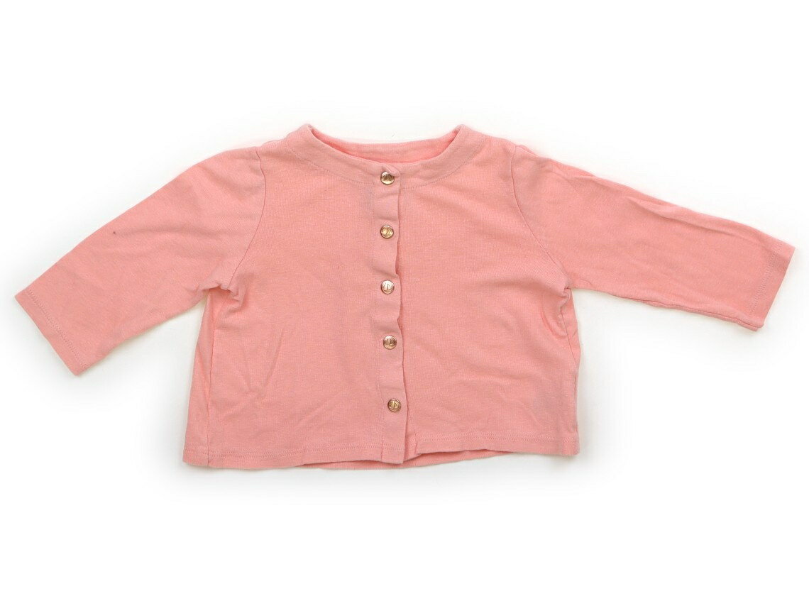 プチバトー PETIT BATEAU カーディガン 80 女の子 ピンク 子供服 ベビー服 キッズ アウトレット ユーズド 【中古】キッズ・ベビー・マタニティ