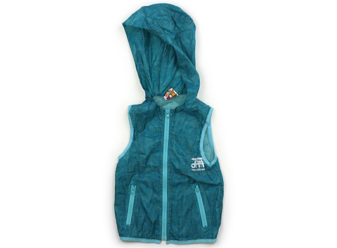 ジャム JAM ベスト 110 男の子 ターコイズブルー 子供服 ベビー服 キッズ アウトレット ユーズド 【中古】キッズ・ベビー・マタニティ