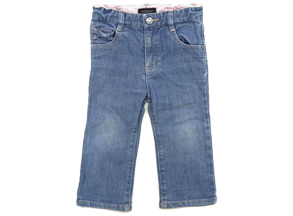ジルスチュアート JILL STUART ジーンズ 90 女の子 ブルー 子供服 ベビー服 キッズ アウトレット ユーズド 【中古】キッズ・ベビー・マタニティ
