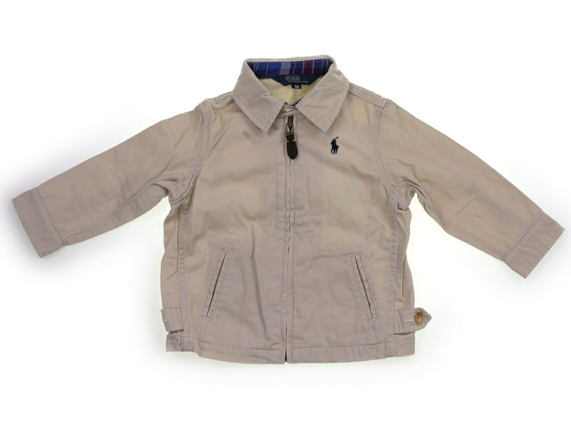 ポロラルフローレン POLO RALPH LAUREN コート・ジャンパー 90 男の子 ベージュ 子供服 ベビー服 キッズ アウトレット ユーズド 【中古】キ...