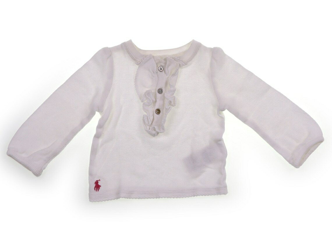 ポロラルフローレン POLO RALPH LAUREN Tシャツ・カットソー 80 女の子 白 子供服 ベビー服 キッズ アウトレット ユーズド 【中古】キッズ・ベビー・マタニティ