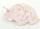 ミキハウス miki HOUSE 帽子 Hat/Cap 女の子 ピンク、ドット 子供服 ベビー服 キッズ アウトレット ユーズド 【中古】キッズ・ベビー・マタニ...
