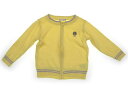 べべ BeBe ジップアップトレーナー 100 男の子 黄、グレー 子供服 ベビー服 キッズ アウトレット ユーズド 【中古】キッズ・ベビー・マタニティ(4)