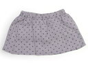 コムサイズム COMME CA ISM スカート 80 女の子 白、グレー 子供服 ベビー服 キッズ アウトレット ユーズド 【中古】キッズ・ベビー・マタニティ