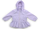 プティマイン petit main ブルゾン・Gジャン 80 女の子 ライトパープル 子供服 ベビー服 キッズ アウトレット ユーズド 【中古】キッズ・ベビー・マタニティ(4)