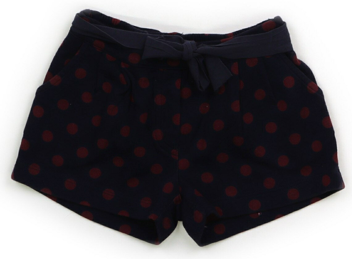 プチバトー PETIT BATEAU ショートパンツ 100 女の子 ネイビー・レッド 子供服 ベビー服 キッズ アウトレット ユーズド 【中古】キッズ・ベビー・マタニティ