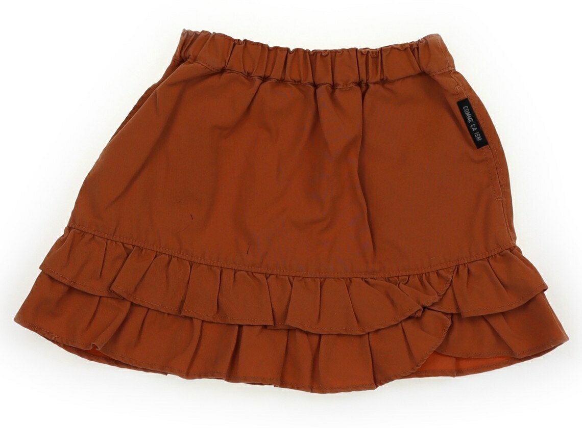コムサイズム COMME CA ISM スカート 80 女の子 橙色 子供服 ベビー服 キッズ アウトレット ユーズド 【中古】キッズ・ベビー・マタニティ