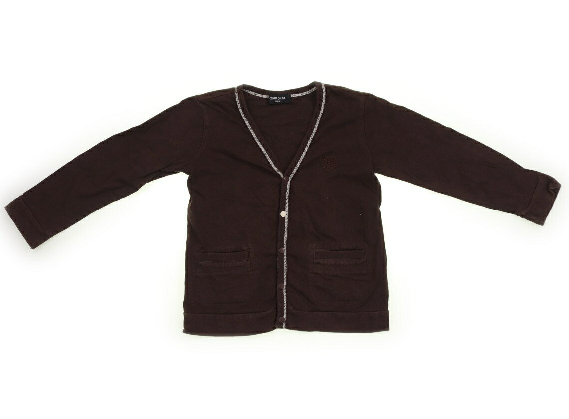 コムサイズム COMME CA ISM カーディガン 110 男の子 チャコールブラウン 子供服 ベビー服 キッズ アウトレット ユーズド 【中古】キッズ・ベビー・マタニティ