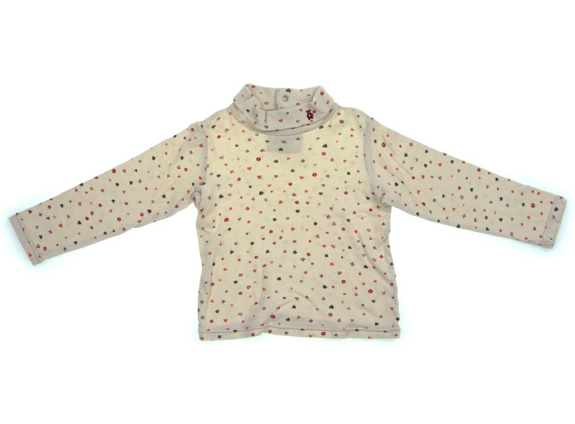 ファミリア familiar Tシャツ・カットソー 110 女の子 アイボリー・総柄 子供服 ベビー服 キッズ アウトレット ユーズド 【中古】キッズ・ベビー・マタニティ
