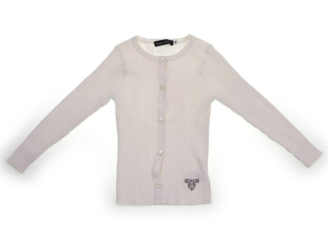 べべ BeBe カーディガン 100 女の子 オフホワイト 子供服 ベビー服 キッズ アウトレット ユーズド 【中古】キッズ・ベビー・マタニティ