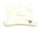 ミキハウス miki HOUSE 帽子 Hat/Cap 女の子 白、クマ、耳 子供服 ベビー服 キッズ アウトレット ユーズド 【中古】キッズ・ベビー・マタニテ...