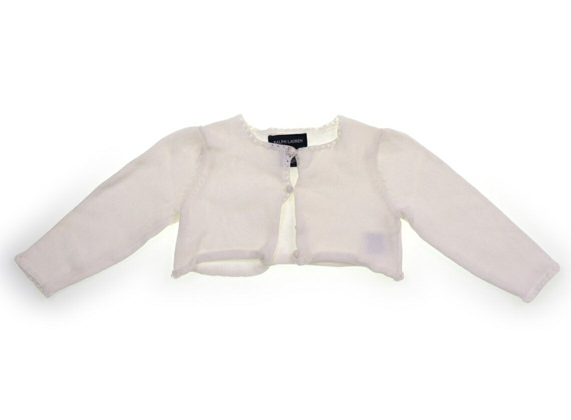 ラルフローレン Ralph Lauren カーディガン 80 女の子 白 子供服 ベビー服 キッズ アウトレット ユーズド 【中古】キッズ・ベビー・マタニティ