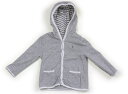 ラルフローレン Ralph Lauren パーカー 80 男の子 グレーボーダー 子供服 ベビー服 キッズ アウトレット ユーズド 【中古】キッズ・ベビー・マタニティ