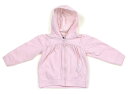 プチバトー PETIT BATEAU パーカー 80 女の子 薄ピンク 子供服 ベビー服 キッズ アウトレット ユーズド 【中古】キッズ・ベビー・マタニティ