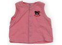 ダブルB Double B ベビーベスト 70 女の子 ピンク 子供服 ベビー服 キッズ アウトレット ユーズド 【中古】キッズ・ベビー・マタニティ
