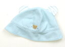 ミキハウス miki HOUSE 帽子 Hat/Cap 男の子 水色、クマ 子供服 ベビー服 キッズ アウトレット ユーズド 【中古】キッズ・ベビー・マタニティ