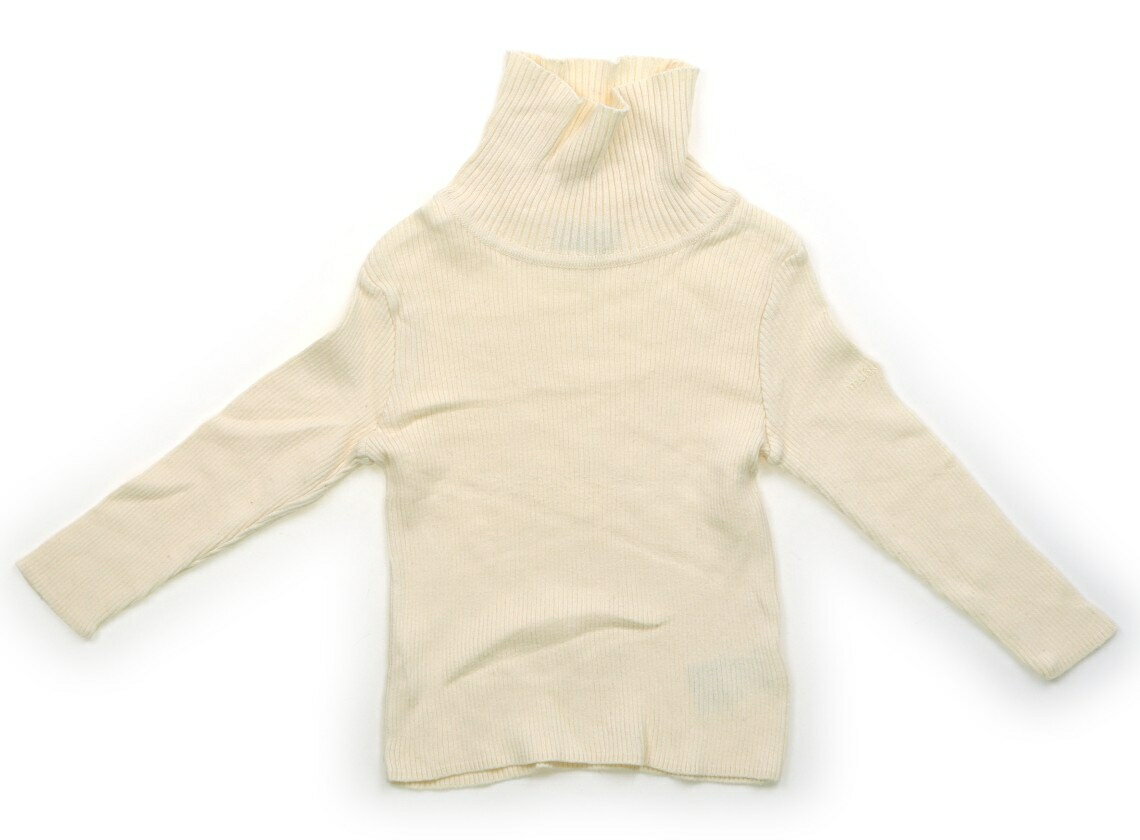 ミキハウス miki HOUSE ニット・セーター 90 女の子 アイボリー 子供服 ベビー服 ...