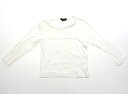 コムサイズム COMME CA ISM Tシャツ・カットソー 110 男の子 オフホワイト 子供服 ベビー服 キッズ アウトレット ユーズド 【中古】キッズ・ベ...