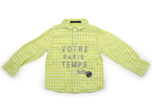 べべ BeBe シャツ・ブラウス 110 男の子 黄緑、チェック、グレー 子供服 ベビー服 キッズ アウトレット ユーズド 【中古】キッズ・ベビー・マタニティ べべ BeBe シャツ・ブラウス 110 男の子 黄緑、チェック、グレー 子供服 ベビー服 キッズ アウトレット ユーズド 【中古】キッズ・ベビー・マタニティ