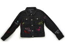 ジェニィ JENNI ブルゾン・Gジャン 160 女の子 ブラックデニム 子供服 ベビー服 キッズ アウトレット ユーズド 【中古】キッズ・ベビー・マタニティ