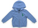 ポロラルフローレン POLO RALPH LAUREN パーカー 90 男の子 ブルー、緑 子供服 ベビー服 キッズ アウトレット ユーズド 【中古】キッズ・ベビー・マタニティ