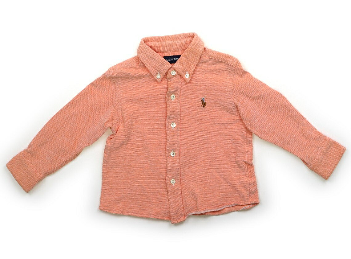 ラルフローレン Ralph Lauren シャツ・ブラウス 90 男の子 オレンジ 子供服 ベビー服 キッズ アウトレット ユーズド 【中古】キッズ・ベビー・マタニティ