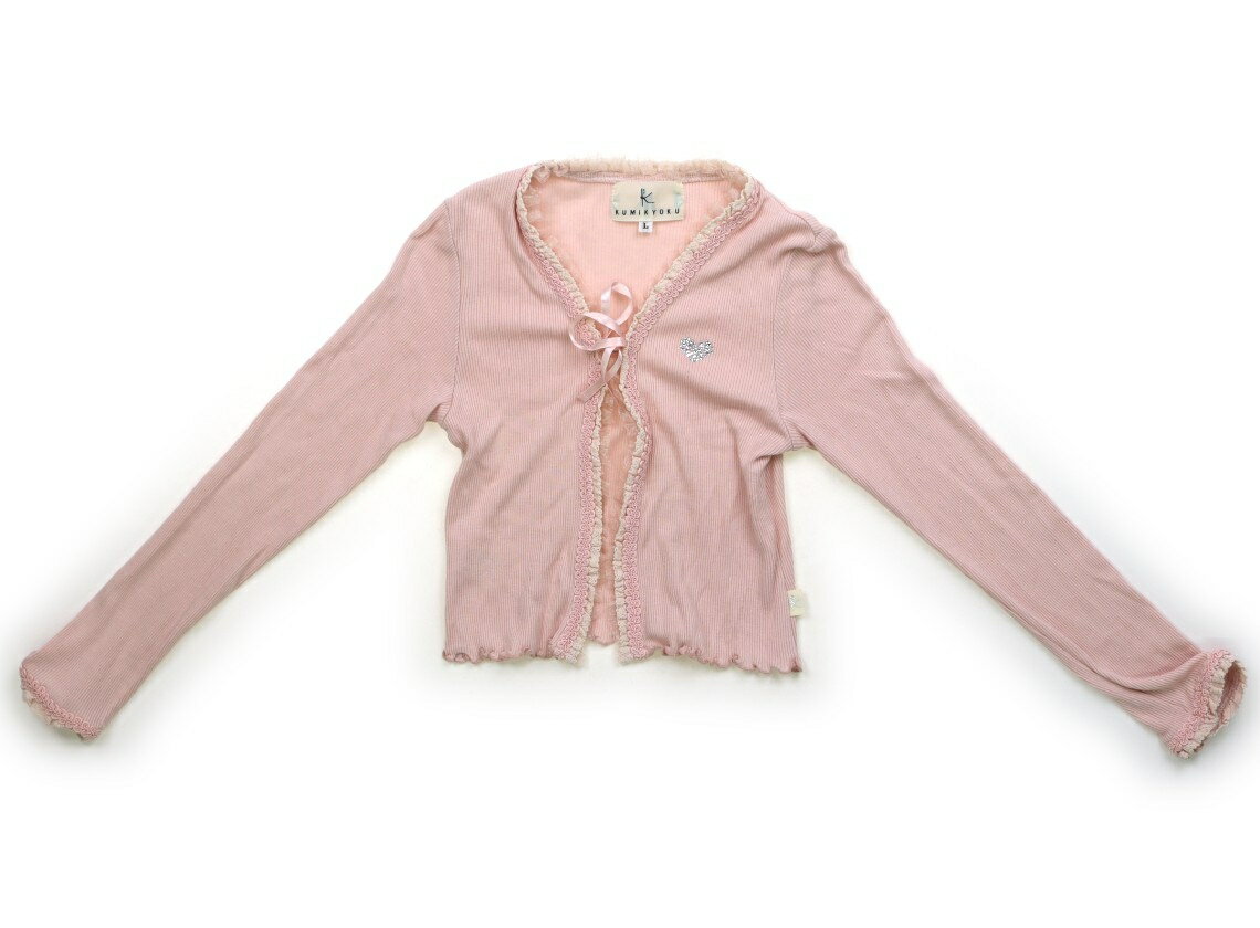 組曲 Kumikyoku カーディガン 120 女の子 ピンク 子供服 ベビー服 キッズ アウトレット ユーズド 【中古】キッズ・ベビー・マタニティ