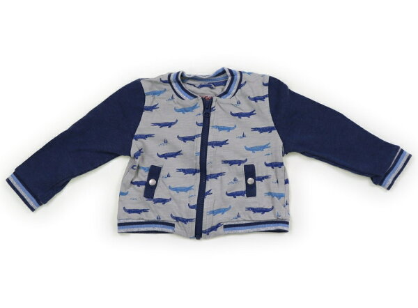 CarryOnのキャスキッドソン Cath Kidston カーディガン 80 男の子 ブルー、グレー、ワニ 子供服 ベビー服 キッズ アウトレット ユーズド 【中古】キッズ・ベビー・マタニティ|詳細画像