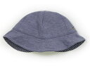 ファミリア familiar 帽子 Hat/Cap 男の子 ブルー、青白チェック 子供服 ベビー服 キッズ アウトレット ユーズド 【中古】キッズ・ベビー・マタ...