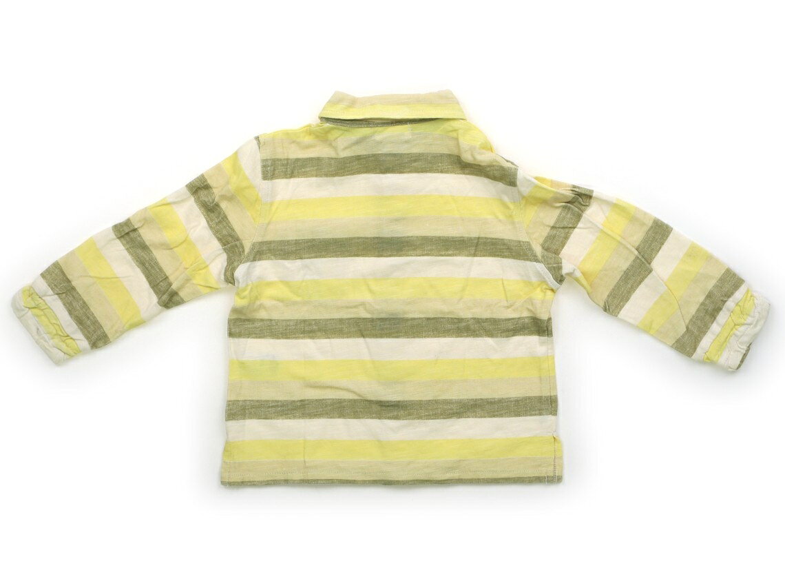 CarryOnのコンビミニ Combimini シャツ・ブラウス 90 男の子 イエロー他・ボーダー 子供服 ベビー服 キッズ アウトレット ユーズド 【中古】キッズ・ベビー・マタニティ｜アングル2
