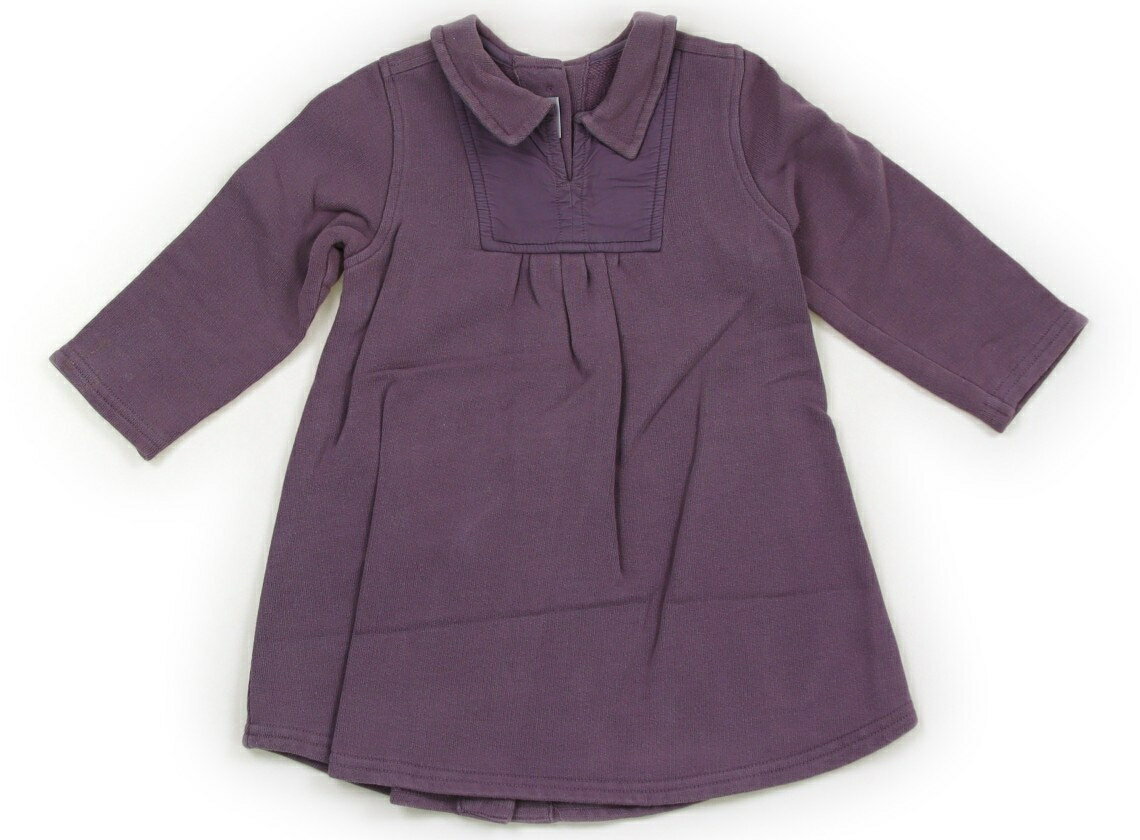 プチバトー PETIT BATEAU ワンピース 70 女の子 ラベンダー 子供服 ベビー服 キッズ アウトレット ユーズド 【中古】キッズ・ベビー・マタニティ