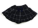 クレードスコープ kladskap キュロット 100 女の子 グレー・ネイビー 子供服 ベビー服 キッズ アウトレット ユーズド 【中古】キッズ・ベビー・マタ...