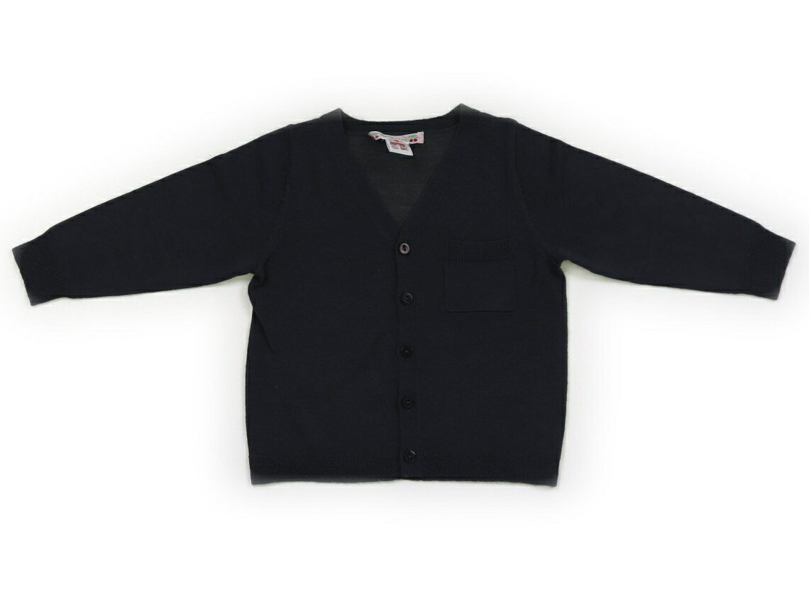 ボンポワン bonpoint カーディガン 80 男の子 グレー 子供服 ベビー服 キッズ アウトレット ユーズド ..