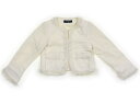 コムサフィユ COMME CA FILLE フォーマルウェア 100 女の子 アイボリー 子供服 ベビー服 キッズ アウトレット ユーズド 【中古】キッズ・ベビ...