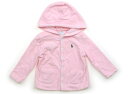 ラルフローレン Ralph Lauren パーカー 80 女の子 ピンク・ストライプ 子供服 ベビー服 キッズ アウトレット ユーズド 【中古】キッズ・ベビー・マタニティ