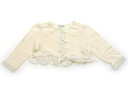 ジルスチュアート JILL STUART カーディガン 90 女の子 クリーム色 子供服 ベビー服 キッズ アウトレット ユーズド 【中古】キッズ・ベビー・マタニティ