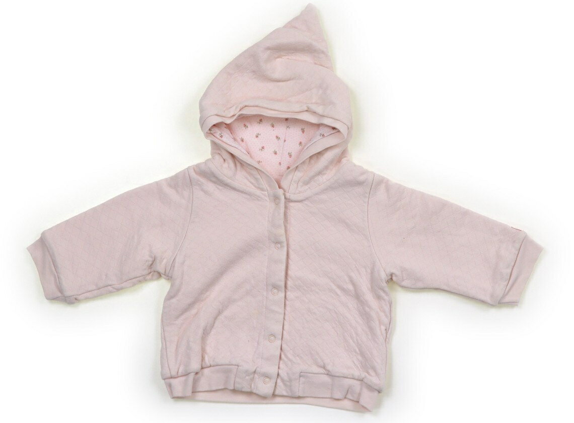 プチバトー PETIT BATEAU カーディガン 60 女の子 ピンク 子供服 ベビー服 キッズ アウトレット ユーズド 【中古】キッズ・ベビー・マタニティ